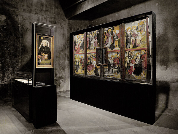 Reformation and religious war, section in ruhr museum at zollverein essen 