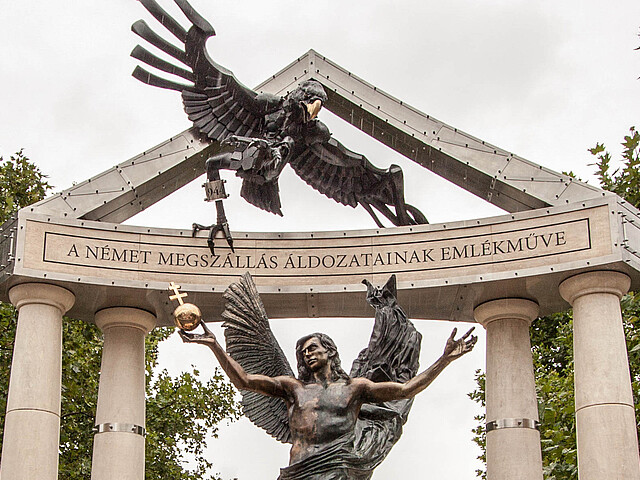 Monument to the victims of the German occupation, Szabadság square, Budapest