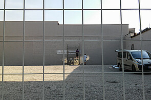 The construction of the Victims of all Wars Memorial