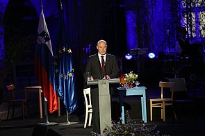 the president of the Slovenian parliament, 8 May 2015